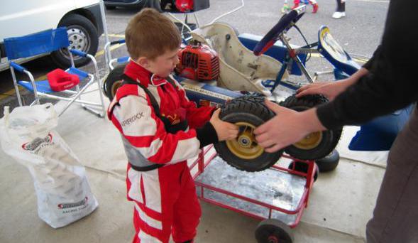 it starts to rain change tires