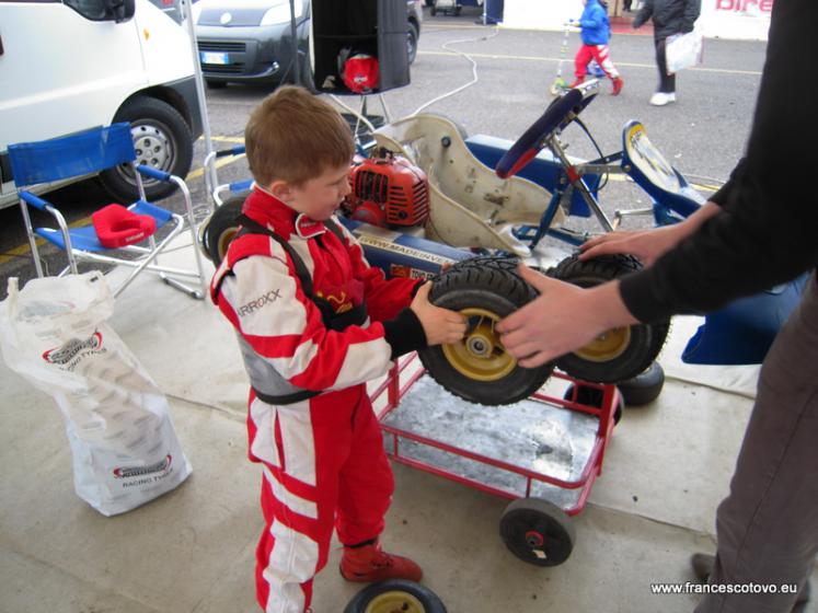 it starts to rain change tires
